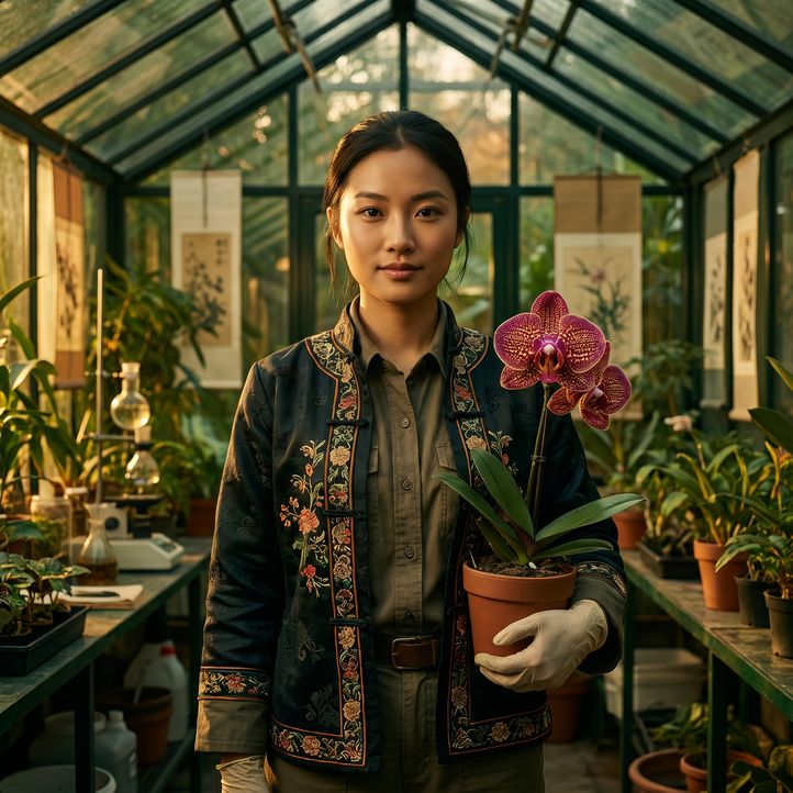 抖音风植物专家-苏婉清